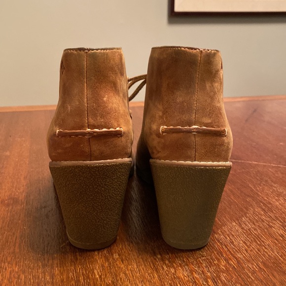 Sperry Top-sider Harlow Leather Wedge Bootie US 7.5 - Picture 6 of 10